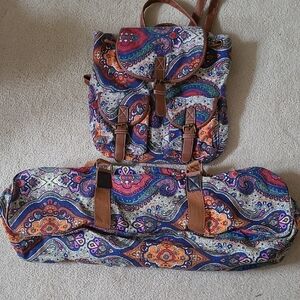 Backpack & Yoga Bag